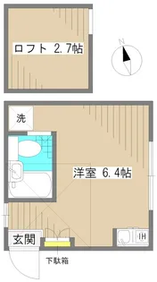 ル・シャトウ江古田【2階】の間取り