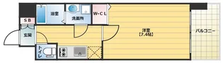 レジュールアッシュ京橋【5階】の間取り