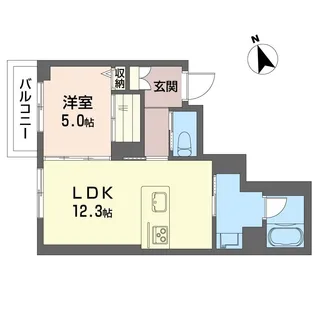 リヴェール 今泉【3階】の間取り