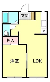 グランドハイツ立石I【1階】の間取り