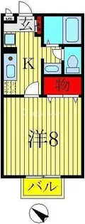 フォンテあけぼの【1階】の間取り