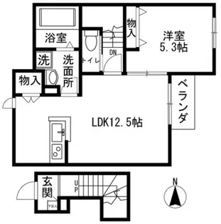 Green Heights(グリーンハイツ)【2階】の間取り