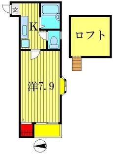 Azure青戸【2階】の間取り