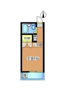 コーポ英香【1階】の間取り