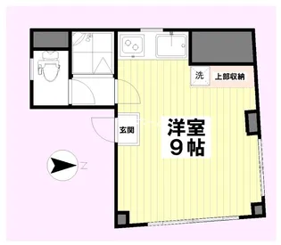 KSビル西糀谷【2階】の間取り