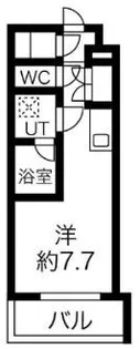 マテリア横浜North【2階】の間取り
