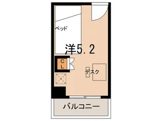 apartments金子屋【7階】の間取り