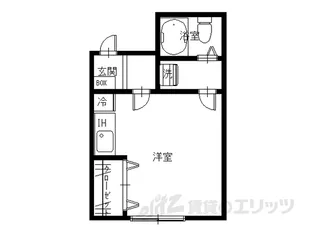 グランメゾン京橋【1階】の間取り