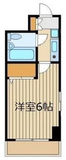 パールマンション氷川台【4階】の間取り
