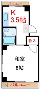 サヤカコーポ【2階】の間取り