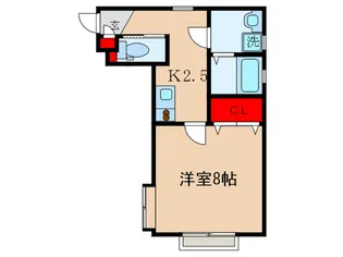 ライゴット【2階】の間取り