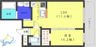 ステージア裏参道【5階】の間取り