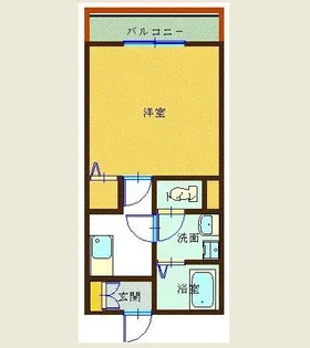 安積サンシャイン【5階】の間取り