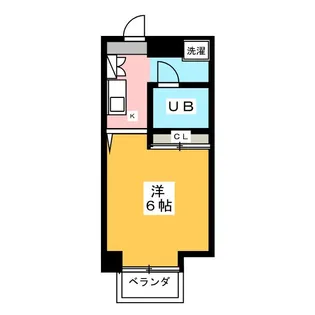 グランデ石川【1階】の間取り