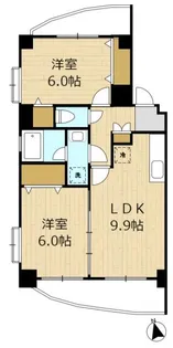 エリッセ【4階】の間取り