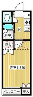 サンタピアップ泉【2階】の間取り
