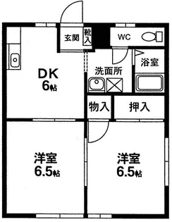 グレンツェIII【1階】の間取り