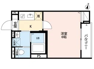 robot home 薬園台(ロボットホームヤクエンダイ)【2階】の間取り