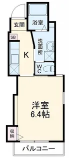 プレシャス本中山【3階】の間取り
