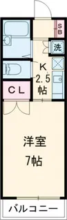 スプランディッド自由が丘【2階】の間取り