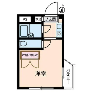 ブライトコート壱番館【2階】の間取り
