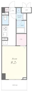 ヴィラエクセル【4階】の間取り