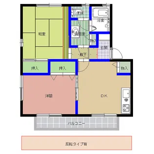 ルミエール A棟【1階】の間取り