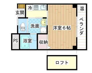 宝持レカンII【3階】の間取り