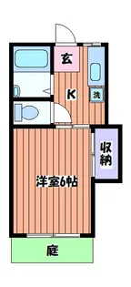 サンハイツI【1階】の間取り