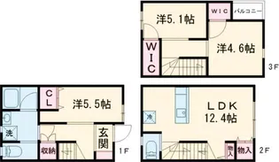 SBテラス本一色の間取り