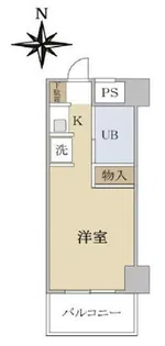 スカイコート町田【3階】の間取り