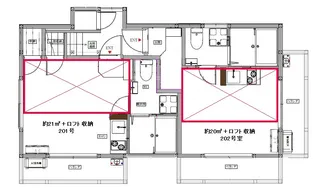 ムファサ幡ヶ谷【2階】の間取り