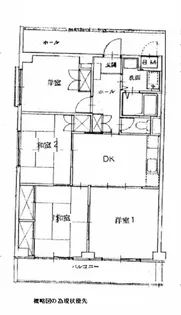 菜根アルザス【6階】の間取り