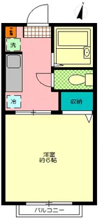 エトワール・ド・ルワB棟【2階】の間取り