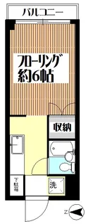 東京都世田谷区三宿1【マンション】の間取り