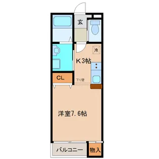 フォレスト・N【2階】の間取り