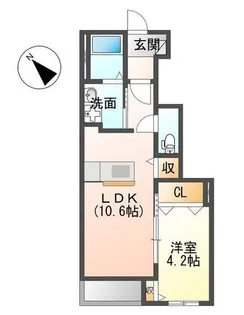 エターナリー【1階】の間取り