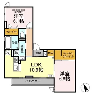 Residence rico【3階】の間取り