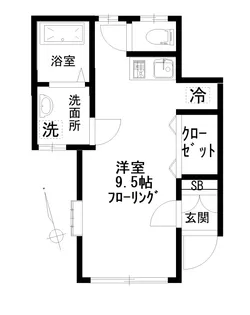 ガーデンSAZU【1階】の間取り