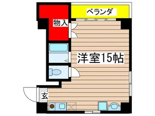 ドルフィン六番【8階】の間取り