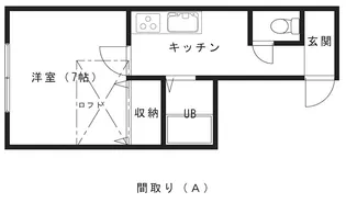 ハイツラベンダー【2階】の間取り