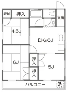 KMビル【3階】の間取り