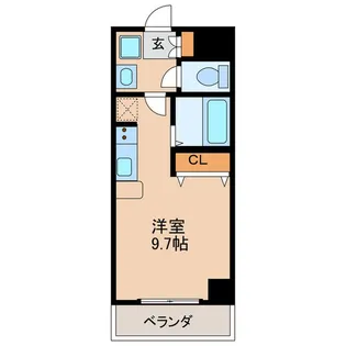 愛知県名古屋市西区名西1【マンション】の間取り