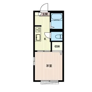 ツリーベル湘南【1階】の間取り