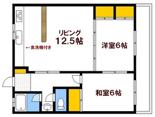 シンプルライフAKI【1階】の間取り