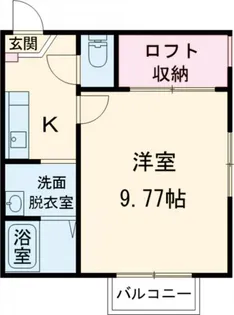 ディオ【1階】の間取り