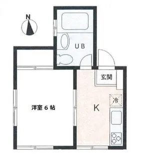 千葉県習志野市本大久保5【アパート】の間取り