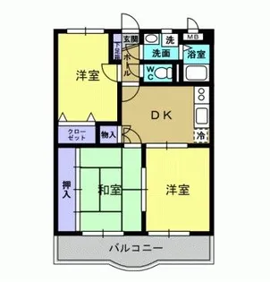 アメニティハウス藤元【3階】の間取り