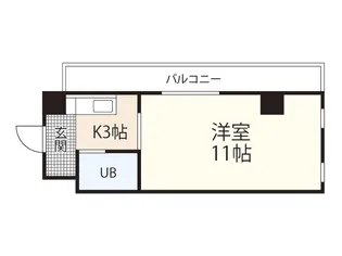 パレ・ドゥ・グレース【2階】の間取り