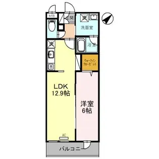 埼玉県さいたま市緑区大字大門【マンション】の間取り